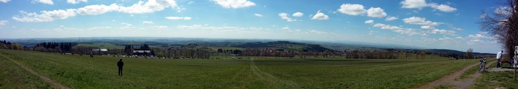 Fernblick über den Spessart und noch mehr