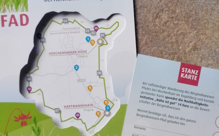 Stanzkarte Bergmähwiesenpfad